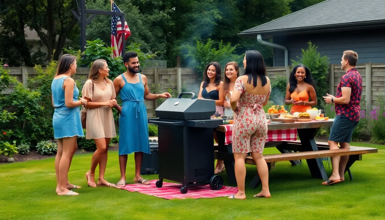 15 Backyard BBQ Outfit Ideas That'll Make You the Best-Dressed Guest This Summer 4 15 Backyard BBQ Outfit Ideas That'll Make You the Best-Dressed Guest This Summer 3