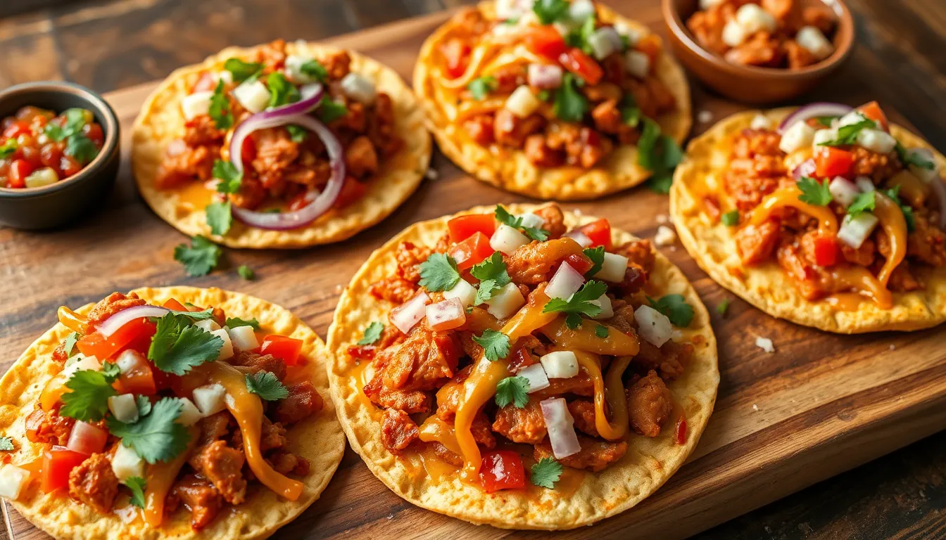 Easy BBQ Chicken Tostadas Recipe: Crispy, Cheesy & Ready in 30 Minutes 4 Easy BBQ Chicken Tostadas Recipe: Crispy, Cheesy & Ready in 30 Minutes 3