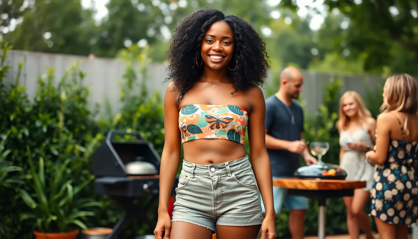 25 Stunning BBQ Outfit Ideas for Black Women This Summer - Stay Cool & Chic 4 25 Stunning BBQ Outfit Ideas for Black Women This Summer - Stay Cool & Chic 3