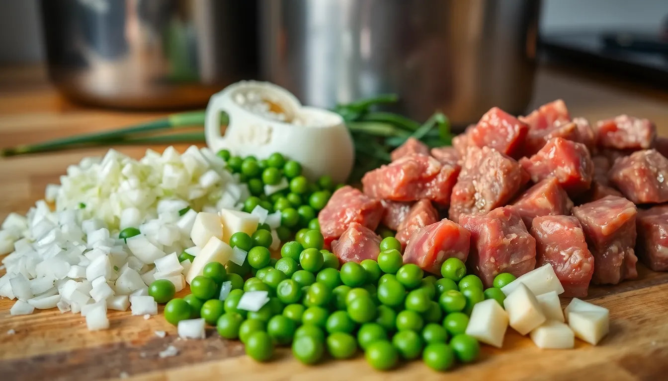 Easy Beef and Peas Recipe: One-Pot Comfort Food Ready in 30 Minutes 4 Easy Beef and Peas Recipe: One-Pot Comfort Food Ready in 30 Minutes 3