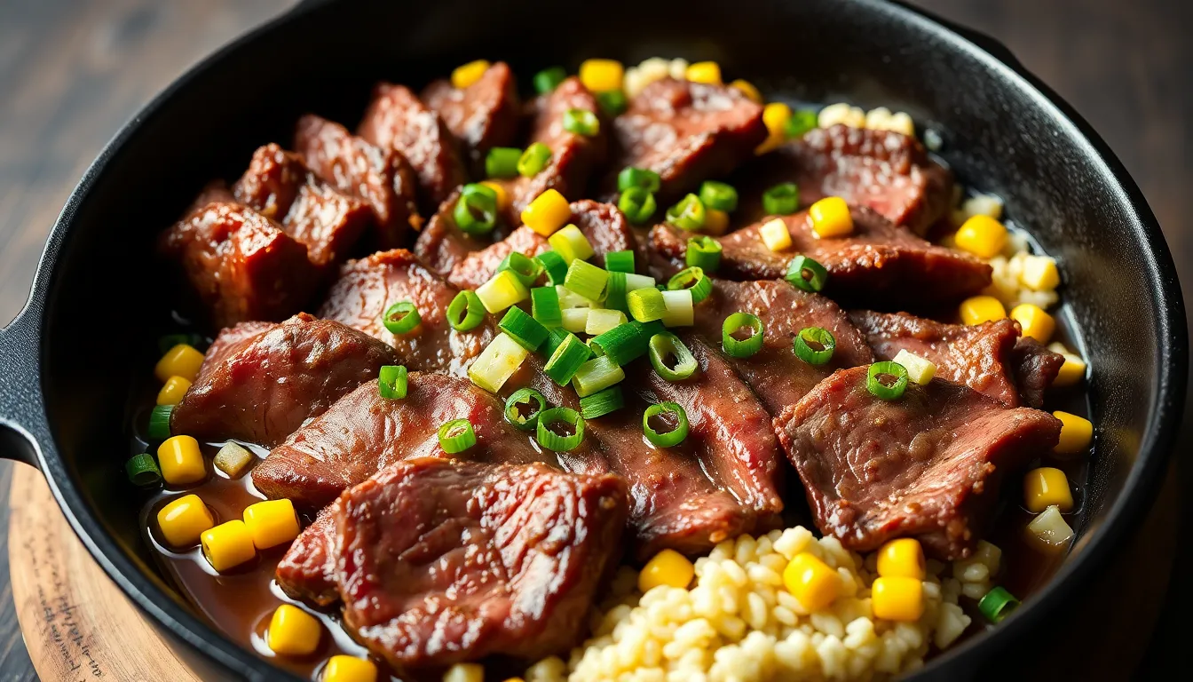 Easy Beef Pepper Lunch Recipe: Restaurant-Style Sizzling Skillet in 30 Minutes 4 Easy Beef Pepper Lunch Recipe: Restaurant-Style Sizzling Skillet in 30 Minutes 3