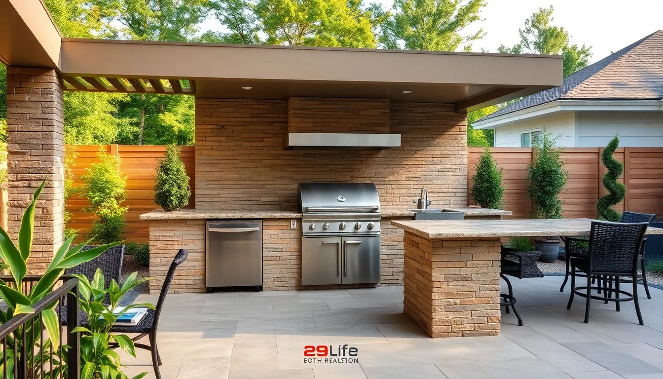 27 Built In BBQ Ideas That Will Transform Your Backyard Into an Outdoor Paradise 4 27 Built In BBQ Ideas That Will Transform Your Backyard Into an Outdoor Paradise 3