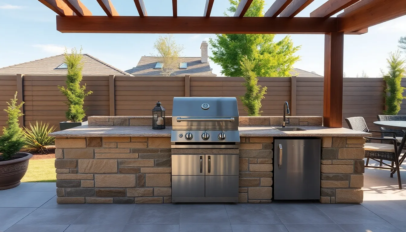 25 DIY Built-In BBQ Ideas for the Ultimate Outdoor Barbeque Setup 4 25 DIY Built-In BBQ Ideas for the Ultimate Outdoor Barbeque Setup 3