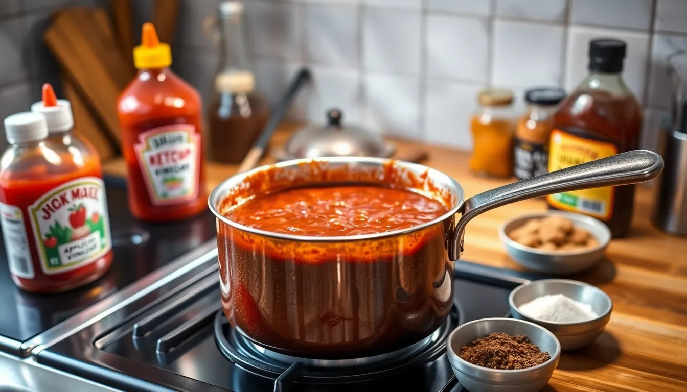 Easy Homemade BBQ Sauce Recipe Ready in 15 Minutes (Better Than Store-Bought!) 4 Easy Homemade BBQ Sauce Recipe Ready in 15 Minutes (Better Than Store-Bought!) 3