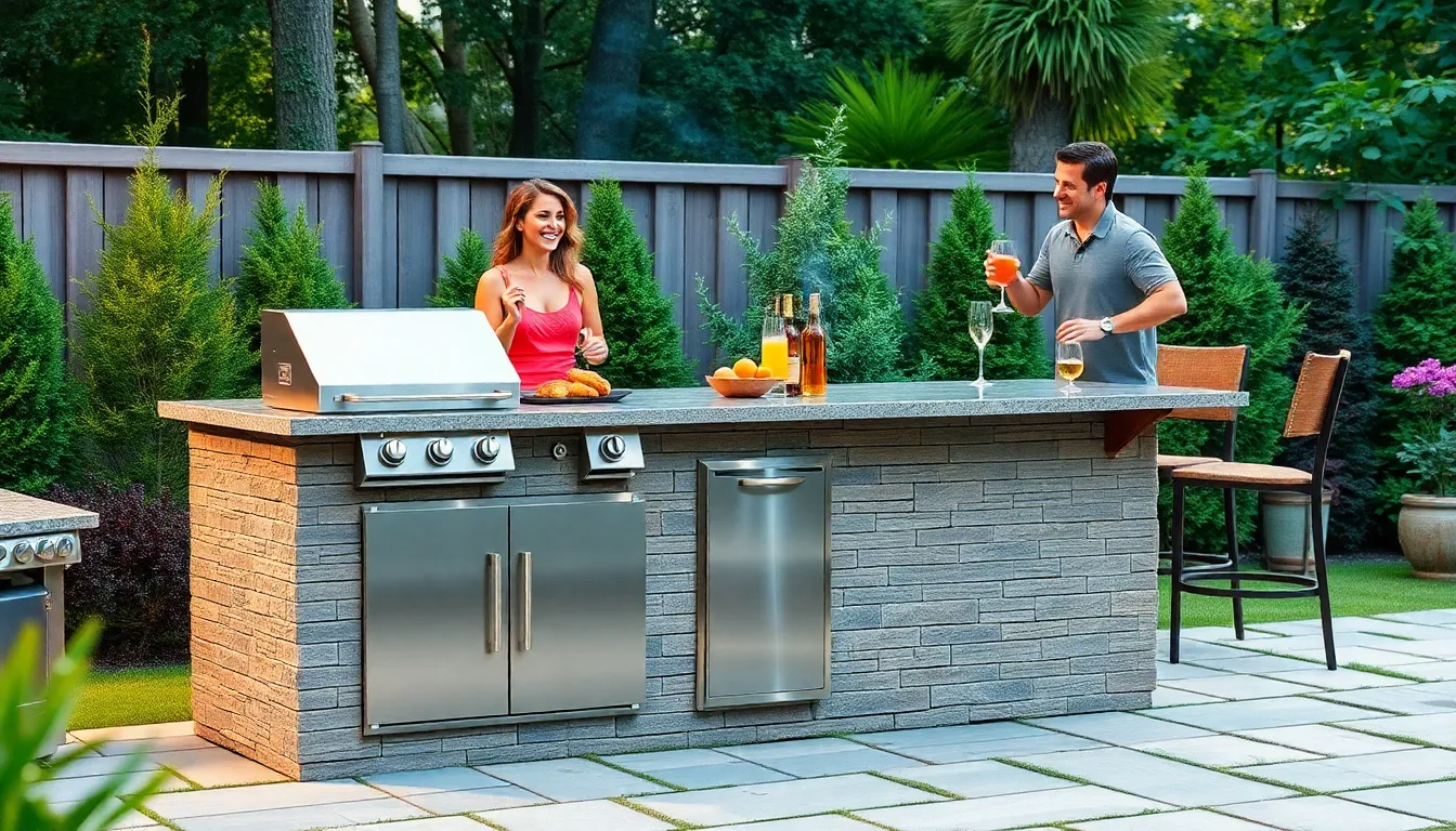 25 Stunning Outdoor BBQ Island Ideas to Transform Your Backyard in 2025 4 25 Stunning Outdoor BBQ Island Ideas to Transform Your Backyard in 2025 3
