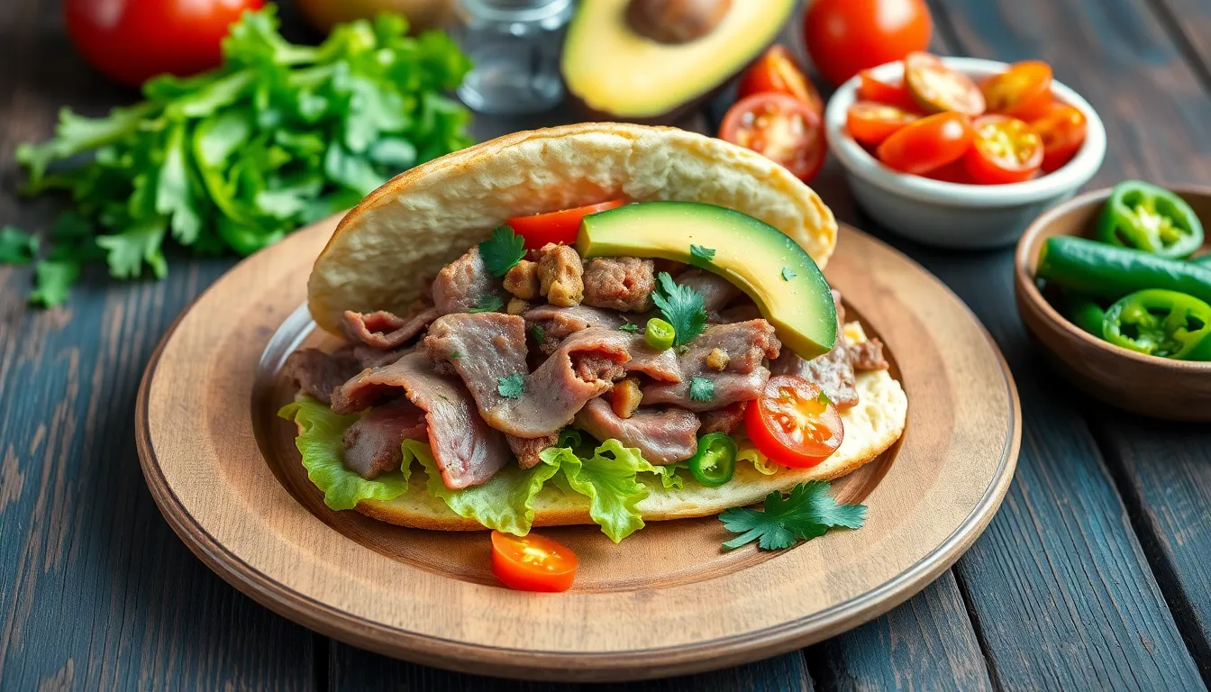 Authentic Tortas Mexicanas Recipe with Beef - Easy Mexican Sandwich at Home 4 Authentic Tortas Mexicanas Recipe with Beef - Easy Mexican Sandwich at Home 3