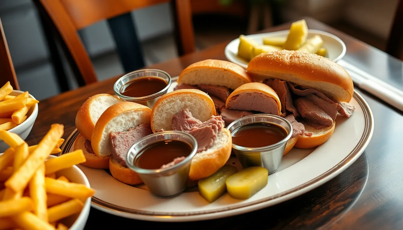 Perfect Au Jus Sauce Recipe for French Dip Roast Beef Sandwiches 6 Perfect Au Jus Sauce Recipe for French Dip Roast Beef Sandwiches 5