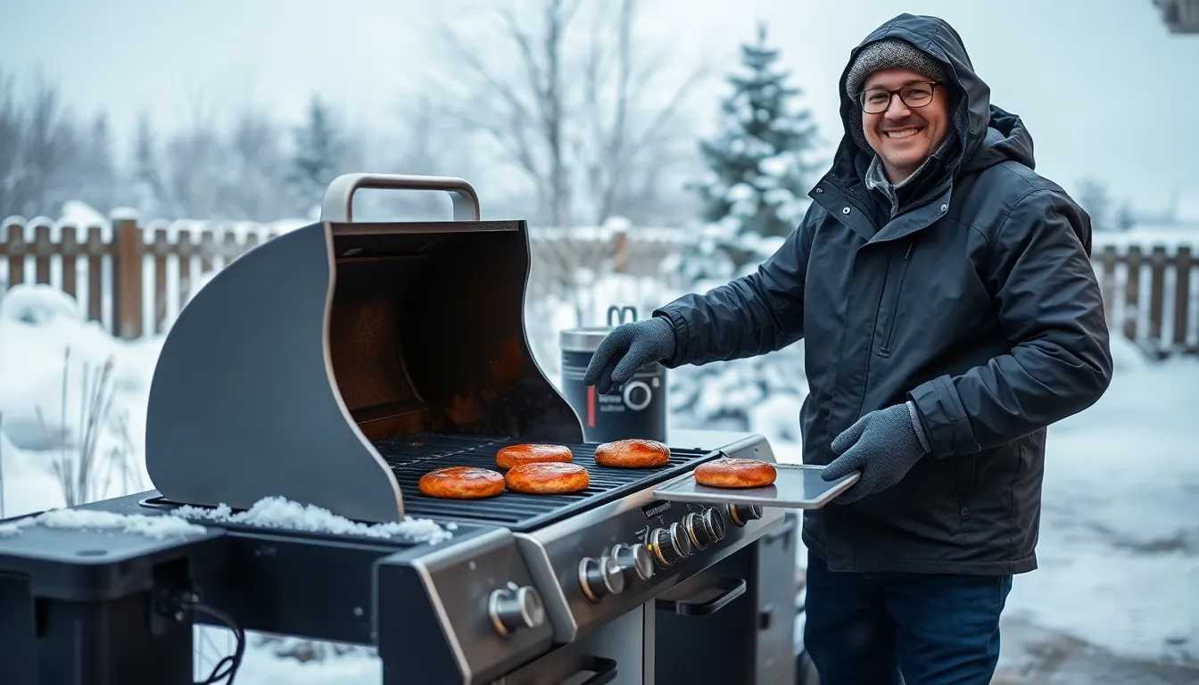 15 Cozy Winter Backyard BBQ Outfit Ideas That Keep You Warm While Grilling 6 15 Cozy Winter Backyard BBQ Outfit Ideas That Keep You Warm While Grilling 5