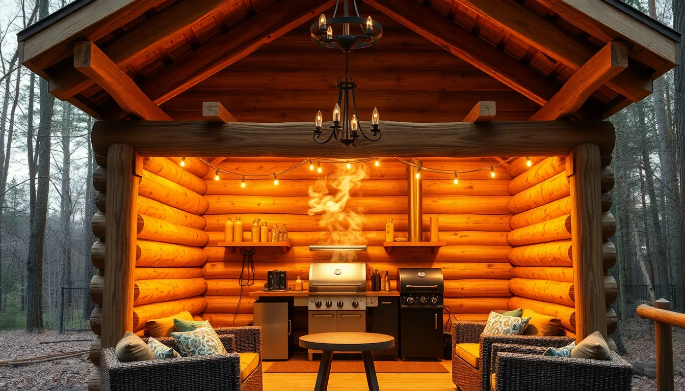 15 Stunning Rustic Outdoor BBQ Area Ideas That'll Transform Your Backyard 6 15 Stunning Rustic Outdoor BBQ Area Ideas That'll Transform Your Backyard 5
