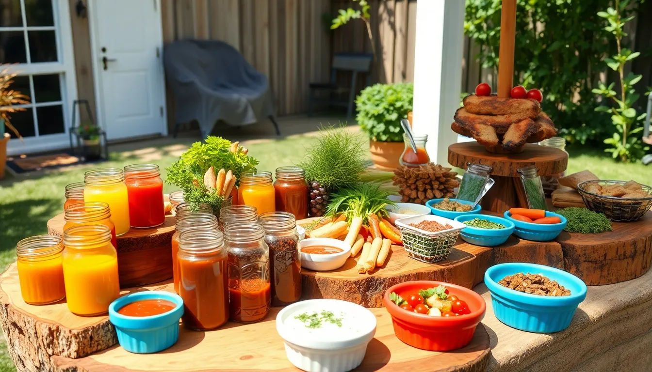25 BBQ Grazing Table Ideas to Wow Your Guests at Every Backyard Party 6 25 BBQ Grazing Table Ideas to Wow Your Guests at Every Backyard Party 5