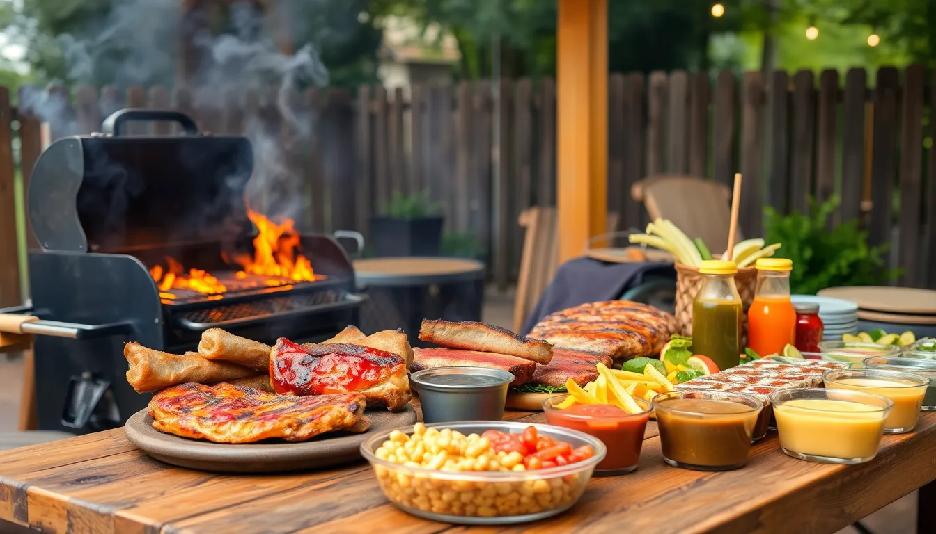 50+ Creative BBQ Logo Design Ideas That'll Make Your Brand Sizzle 6 50+ Creative BBQ Logo Design Ideas That'll Make Your Brand Sizzle 5