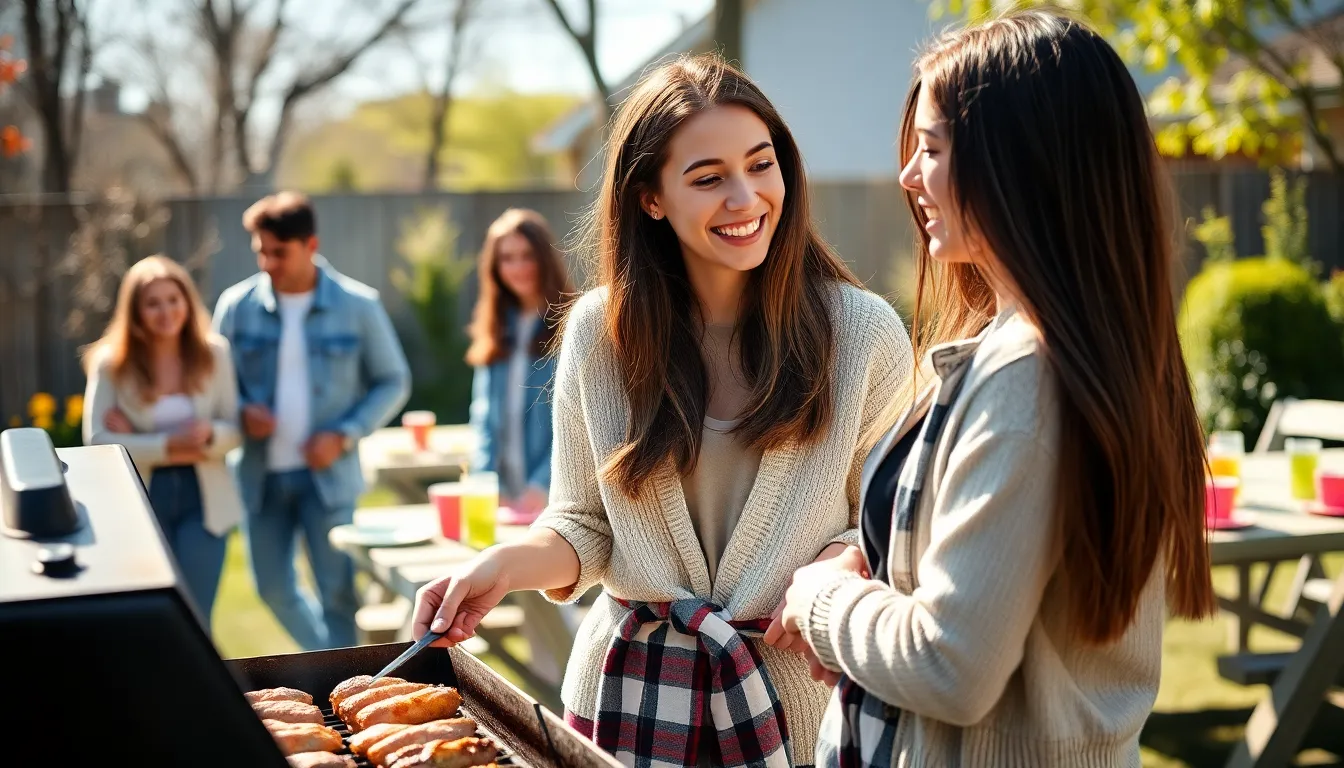 25 Perfect Spring BBQ Outfit Ideas That Look Stylish & Keep You Comfortable 6 25 Perfect Spring BBQ Outfit Ideas That Look Stylish & Keep You Comfortable 5