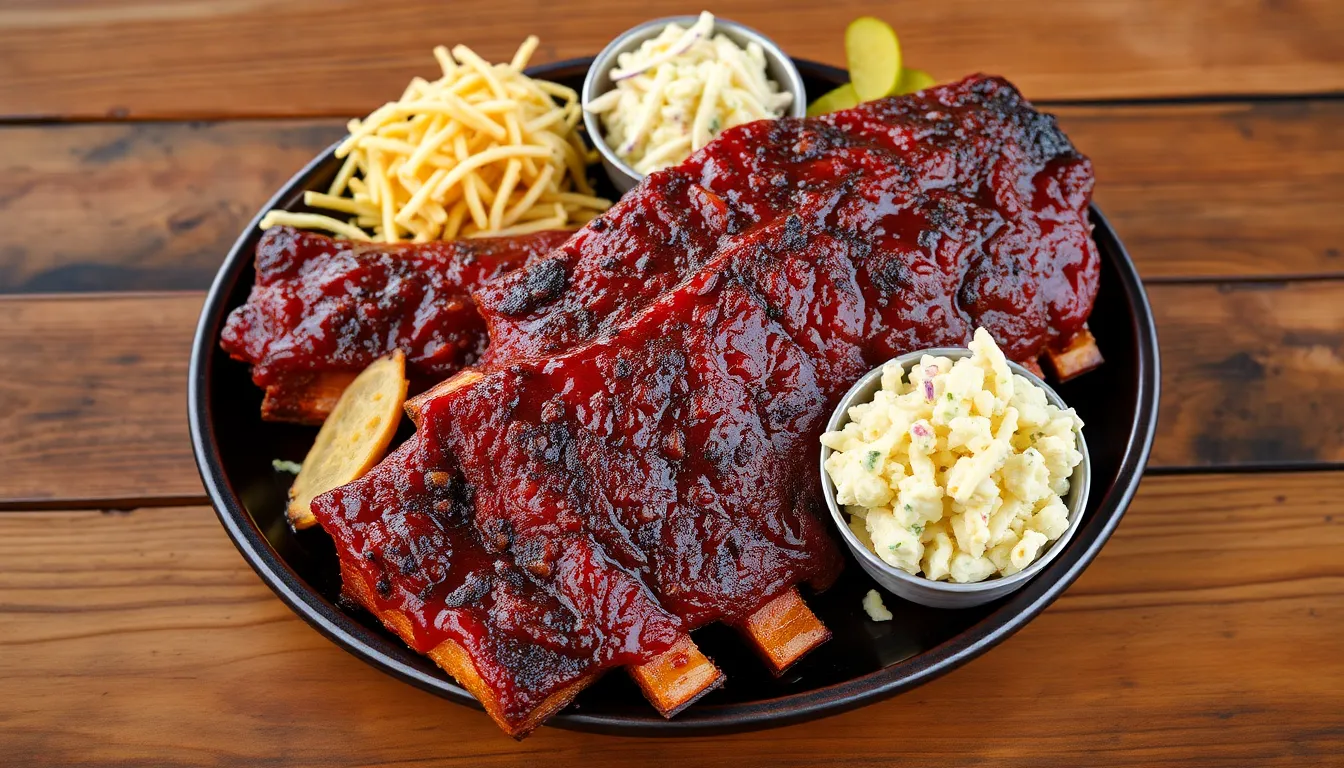 15 BBQ Ribs Plate Ideas That'll Make Your Guests Beg for the Recipe 8 15 BBQ Ribs Plate Ideas That'll Make Your Guests Beg for the Recipe 7