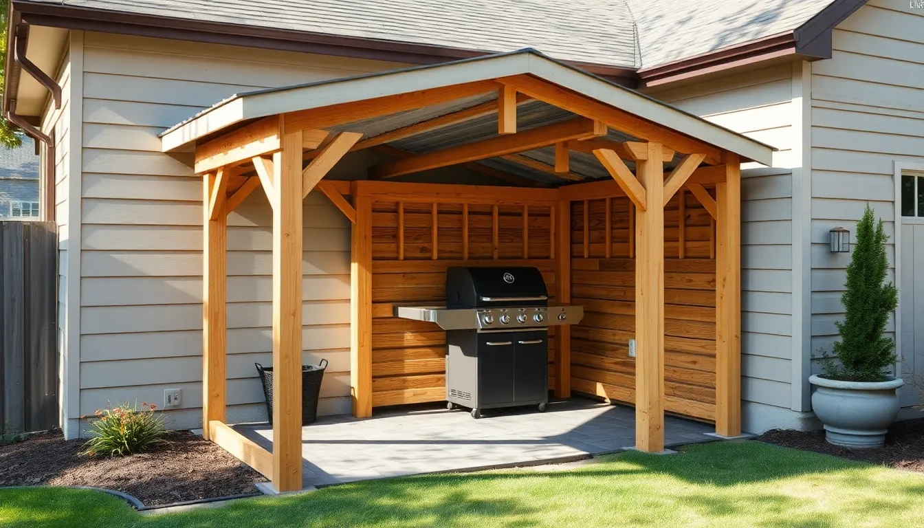 25 Creative BBQ Shelter Ideas to Transform Your Grill Area Into an Outdoor Paradise 6 25 Creative BBQ Shelter Ideas to Transform Your Grill Area Into an Outdoor Paradise 5