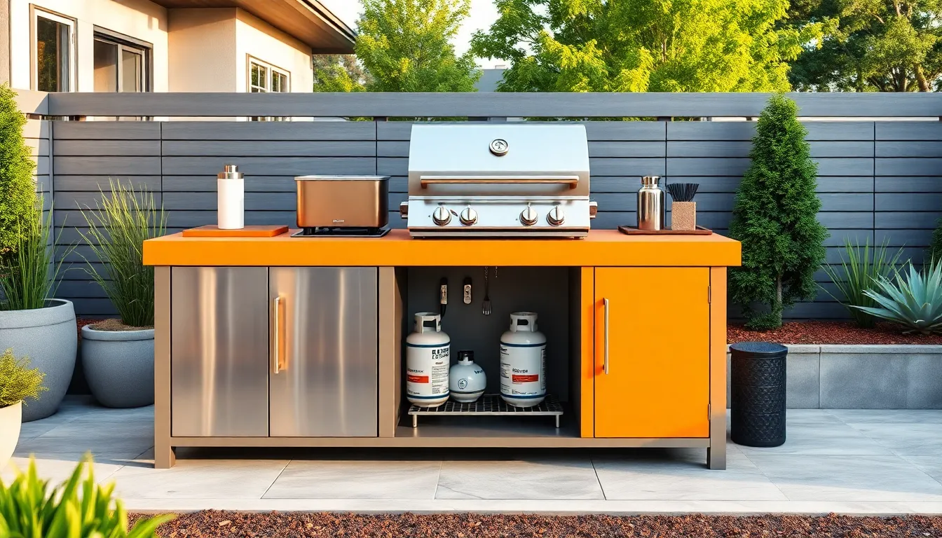 25 Creative Outdoor BBQ Stand Ideas That Transform Your Backyard Into a Grill Paradise 6 25 Creative Outdoor BBQ Stand Ideas That Transform Your Backyard Into a Grill Paradise 5