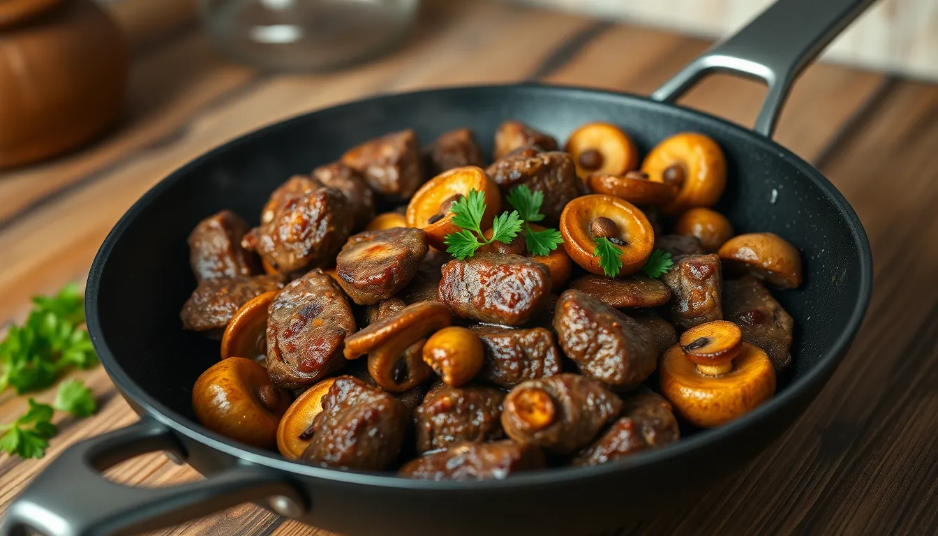 Best Beef and Mushroom Recipe: Easy 30-Minute Comfort Food Everyone Loves 6 Best Beef and Mushroom Recipe: Easy 30-Minute Comfort Food Everyone Loves 5