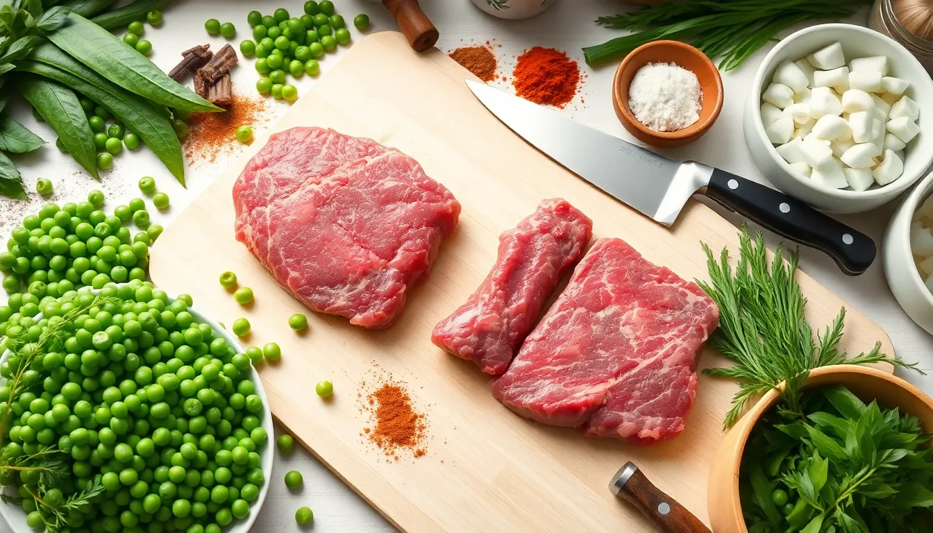 Easy Beef and Peas Recipe: One-Pot Comfort Food Ready in 30 Minutes 8 Easy Beef and Peas Recipe: One-Pot Comfort Food Ready in 30 Minutes 7