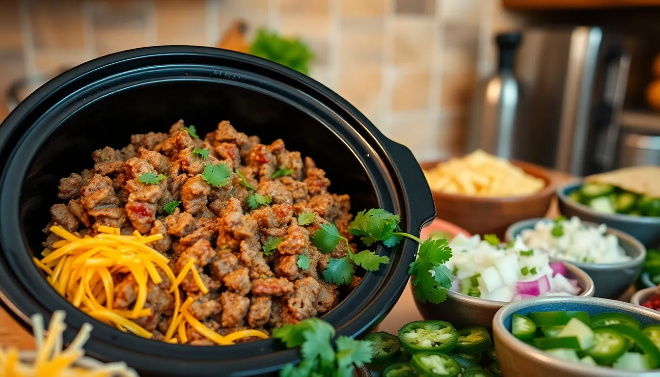 7 Easy Crock Pot Recipes with Ground Beef (Ready in 6 Hours!) 5