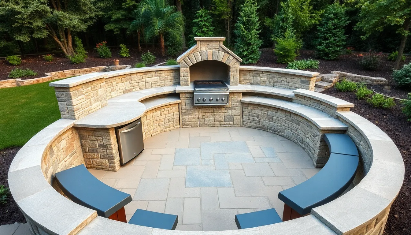 25 DIY Built-In BBQ Ideas for the Ultimate Outdoor Barbeque Setup 6 25 DIY Built-In BBQ Ideas for the Ultimate Outdoor Barbeque Setup 5