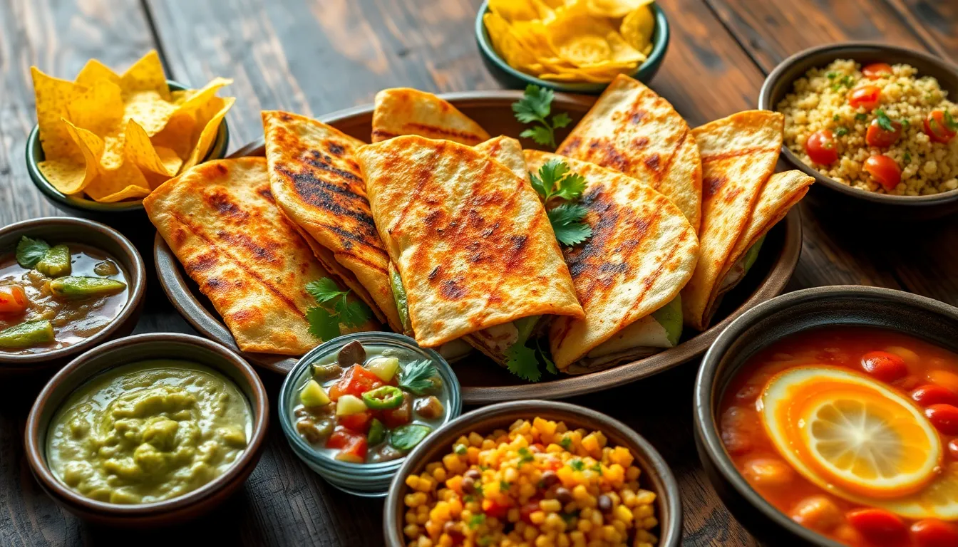 Easy Grilled Chicken Quesadilla Recipe - Crispy, Cheesy & Ready in 20 Minutes 6 Easy Grilled Chicken Quesadilla Recipe - Crispy, Cheesy & Ready in 20 Minutes 5