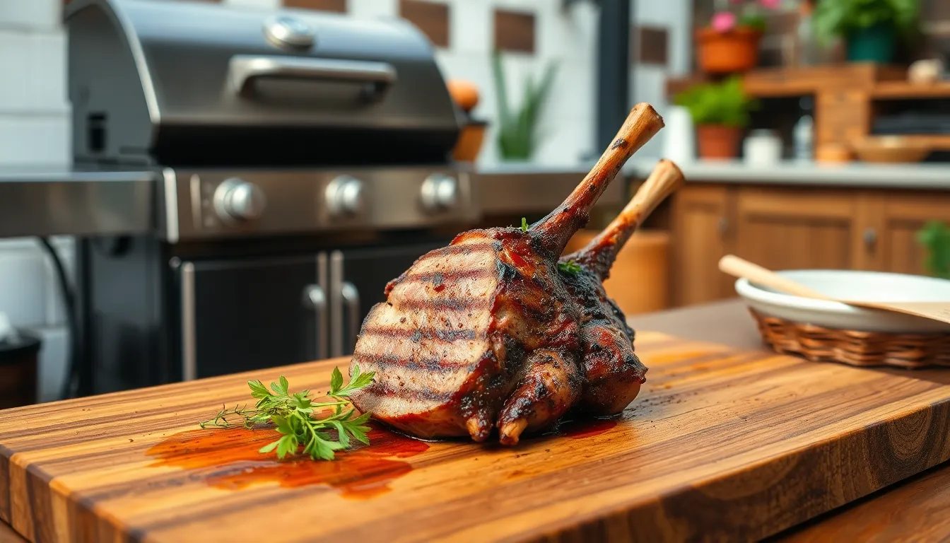 Perfect Grilled Lamb Shank Recipe: Tender, Juicy & Restaurant-Quality at Home 6 Perfect Grilled Lamb Shank Recipe: Tender, Juicy & Restaurant-Quality at Home 5