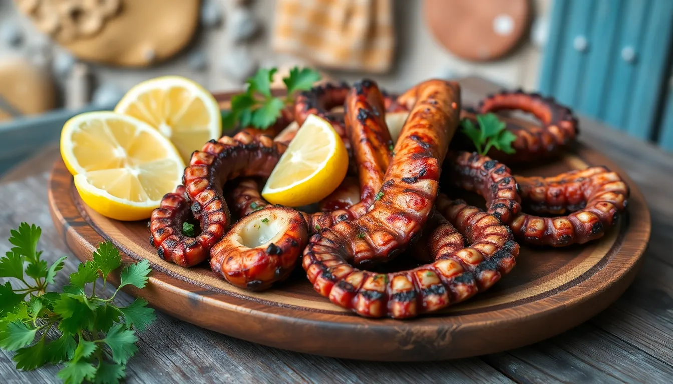 Authentic Spanish Grilled Octopus Recipe: Master Pulpo a la Plancha Like a Pro 6 Authentic Spanish Grilled Octopus Recipe: Master Pulpo a la Plancha Like a Pro 5