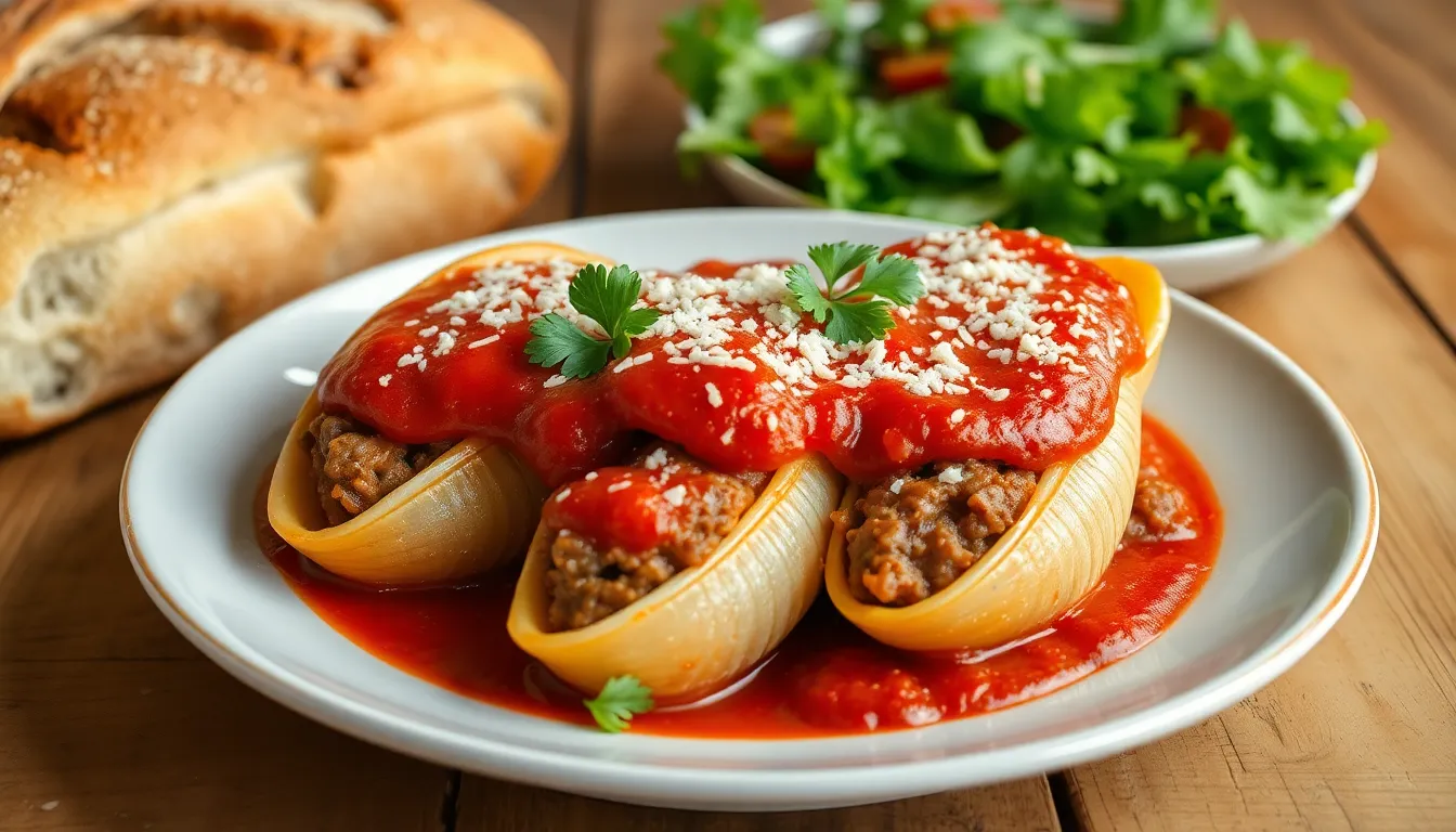 Easy Jumbo Shells Recipe with Beef - Comfort Food Made Simple 6 Easy Jumbo Shells Recipe with Beef - Comfort Food Made Simple 5