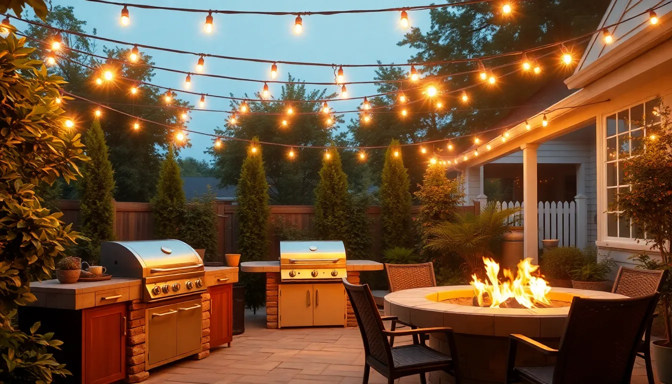 35 Stunning Outdoor BBQ Area Ideas to Transform Your Backyard Into an Entertainment Paradise 5