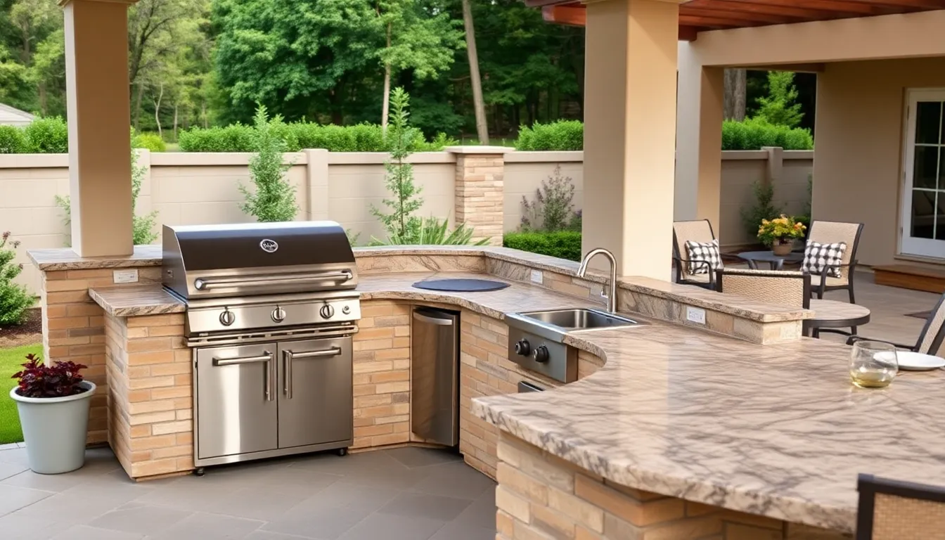 25 Stunning Outdoor Kitchen BBQ Ideas to Transform Your Backyard in 2025 6 25 Stunning Outdoor Kitchen BBQ Ideas to Transform Your Backyard in 2025 5
