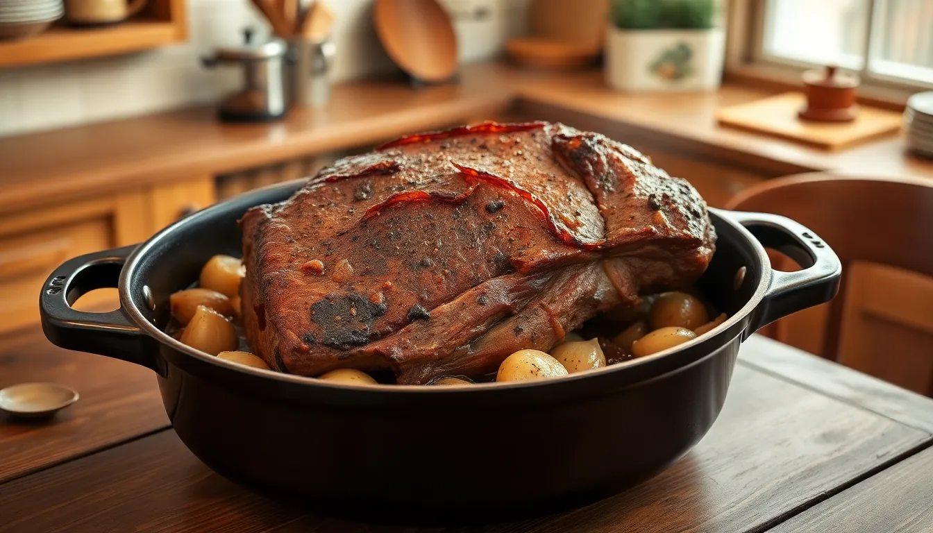 Easy Pulled Beef Oven Recipe: Tender & Flavorful in 4 Hours (No Smoker Needed!) 6 Easy Pulled Beef Oven Recipe: Tender & Flavorful in 4 Hours (No Smoker Needed!) 5