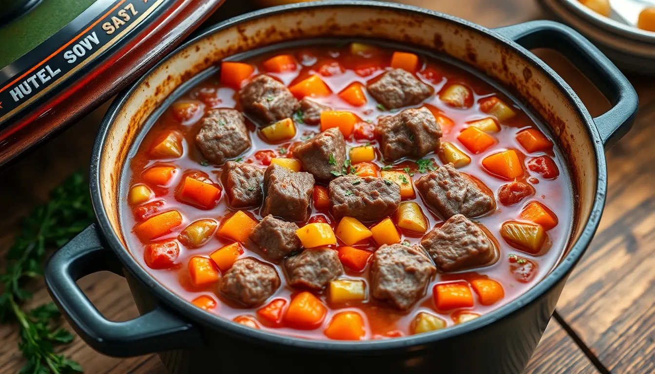 Easy Stew Beef Recipe: Tender, Hearty Comfort Food in 90 Minutes 6 Easy Stew Beef Recipe: Tender, Hearty Comfort Food in 90 Minutes 5