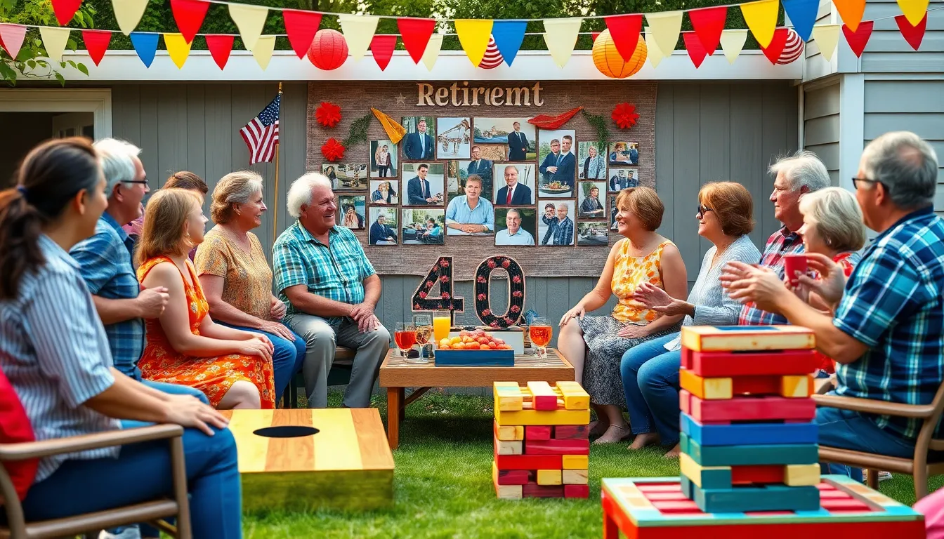 15 Creative Retirement BBQ Party Ideas That'll Make This Celebration Unforgettable 6 15 Creative Retirement BBQ Party Ideas That'll Make This Celebration Unforgettable 5