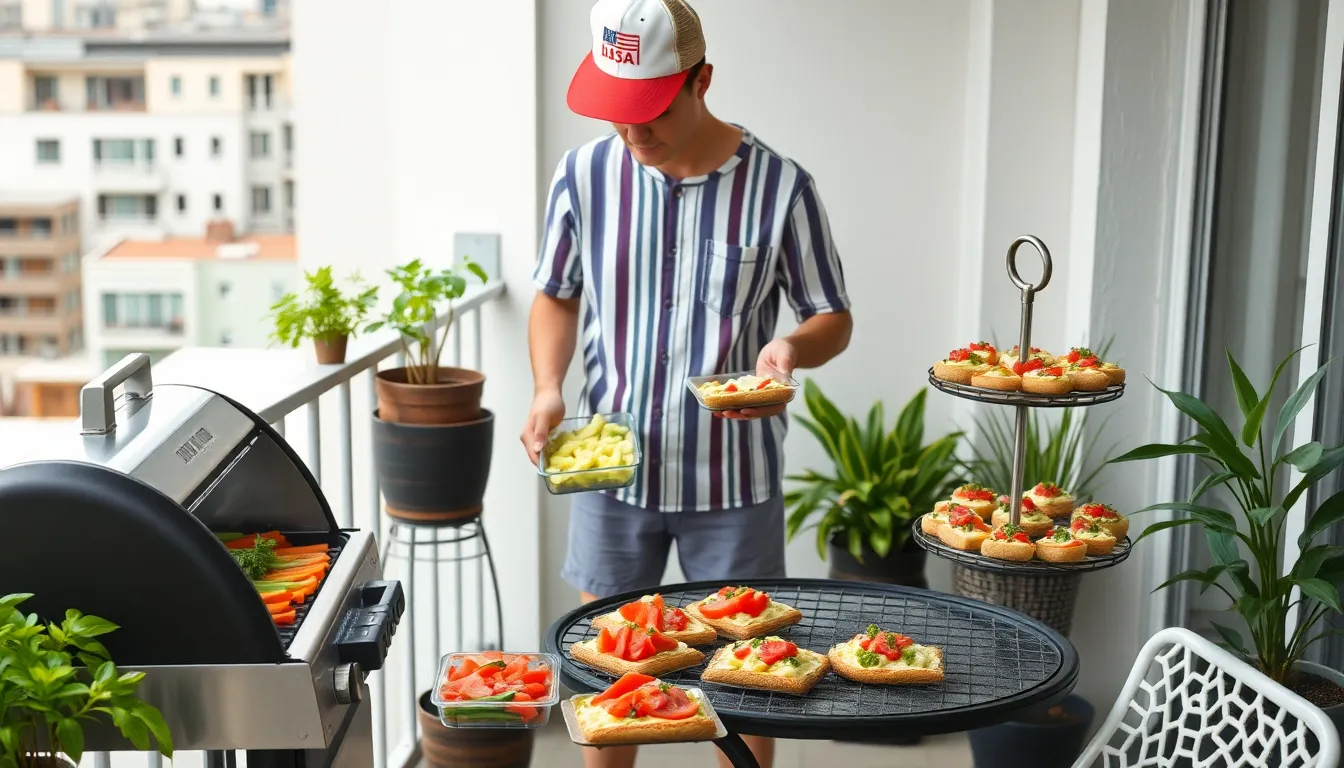 17 Genius Small Balcony BBQ Ideas That Transform Your Tiny Space Into a Grill Haven 6 17 Genius Small Balcony BBQ Ideas That Transform Your Tiny Space Into a Grill Haven 5