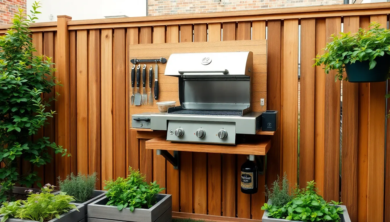 25 Small Garden BBQ Area Ideas That Maximize Your Outdoor Space (2025 Guide) 6 25 Small Garden BBQ Area Ideas That Maximize Your Outdoor Space (2025 Guide) 5