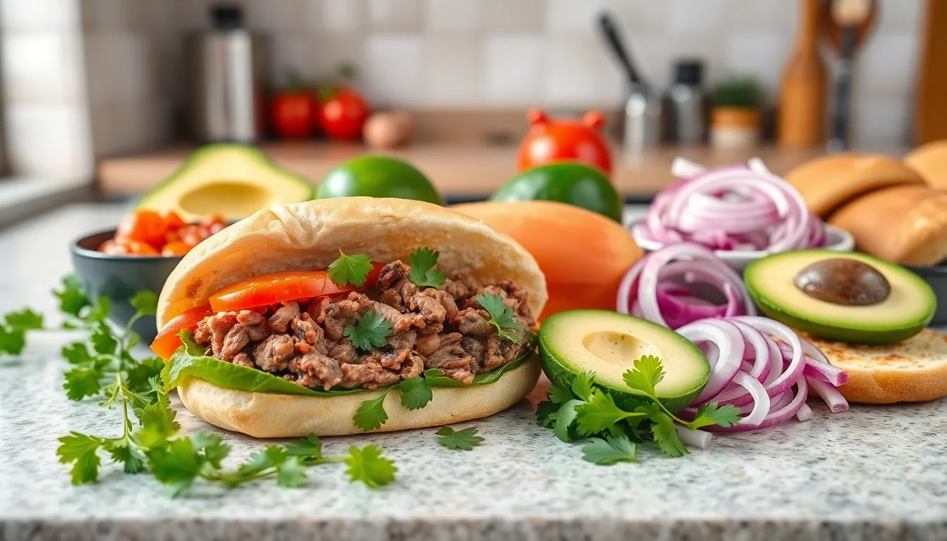 Authentic Tortas Mexicanas Recipe with Beef - Easy Mexican Sandwich at Home 6 Authentic Tortas Mexicanas Recipe with Beef - Easy Mexican Sandwich at Home 5