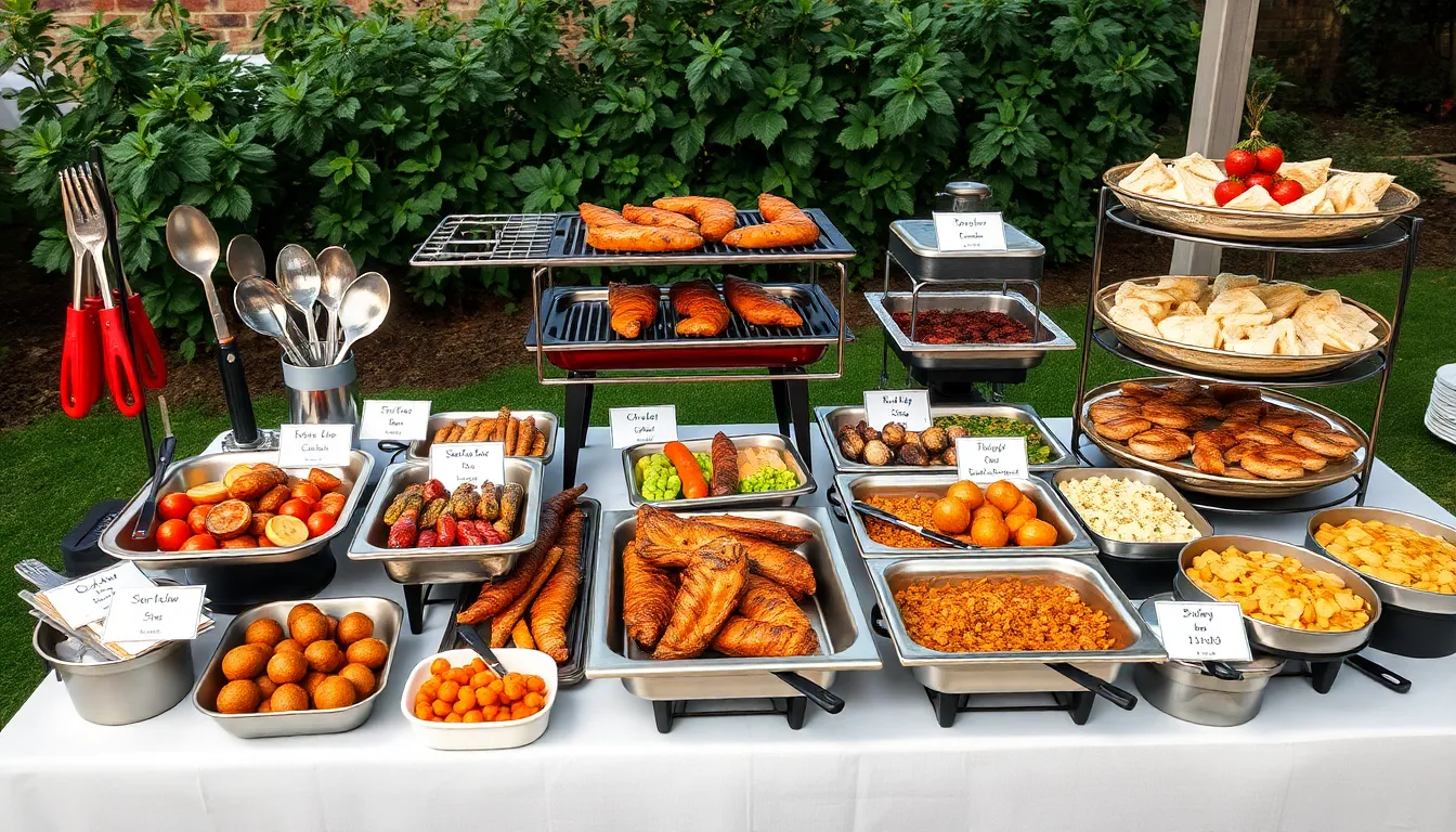 15 Creative BBQ Buffet Table Ideas That'll Wow Your Guests (Easy Setup Tips!) 7