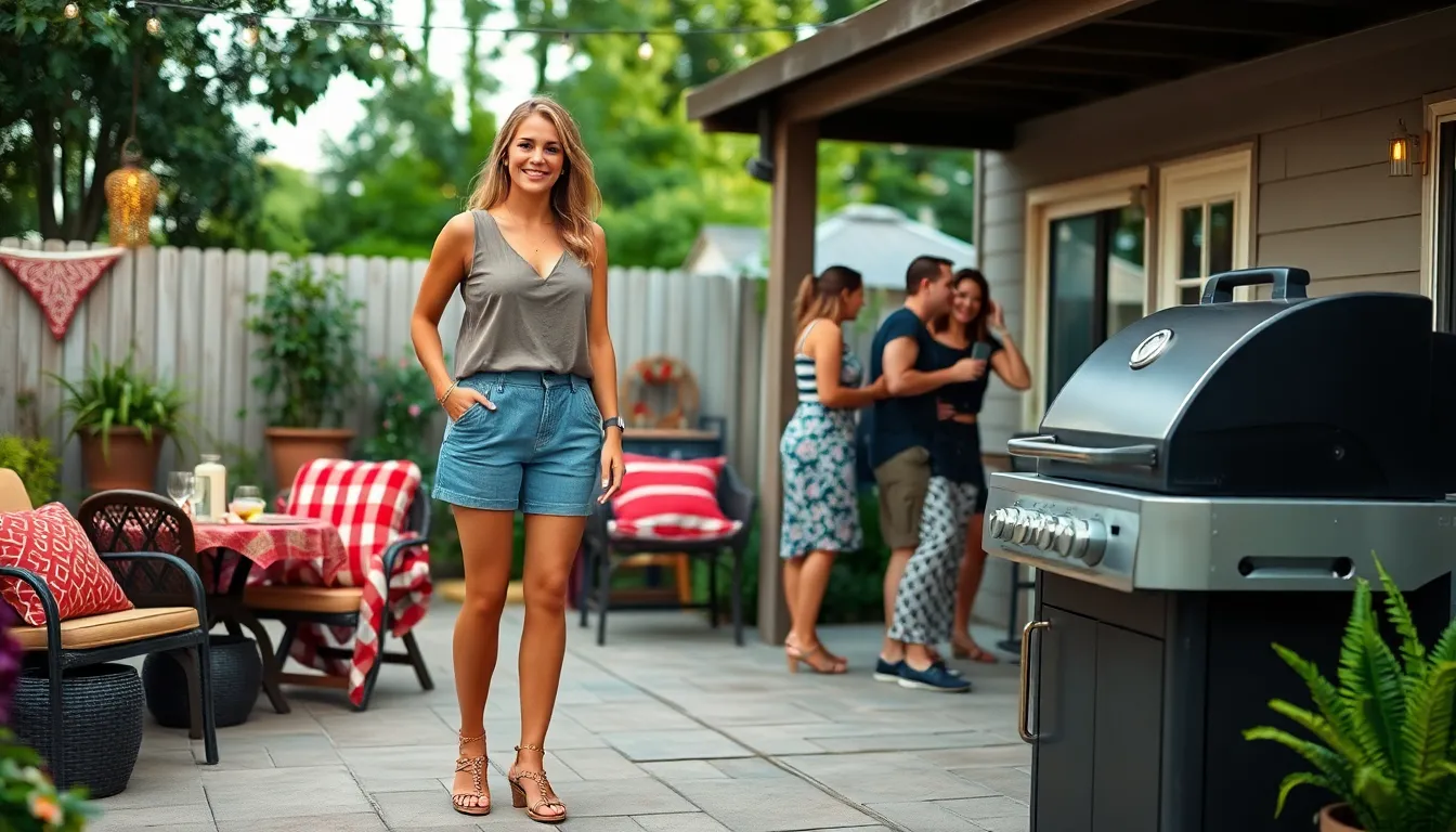 25 BBQ Dinner Outfit Ideas That Look Effortlessly Stylish (2025 Guide) 8 25 BBQ Dinner Outfit Ideas That Look Effortlessly Stylish (2025 Guide) 7