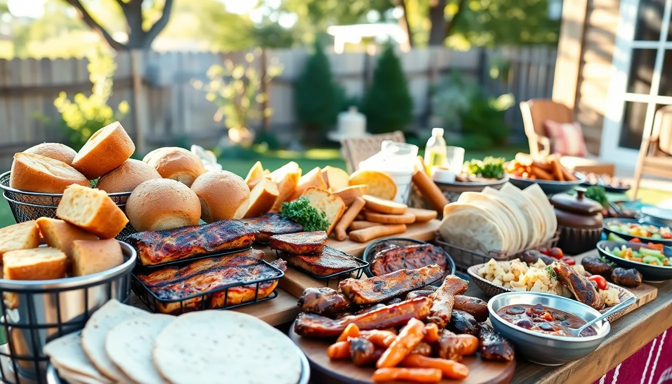 25 BBQ Grazing Table Ideas to Wow Your Guests at Every Backyard Party 8 25 BBQ Grazing Table Ideas to Wow Your Guests at Every Backyard Party 7