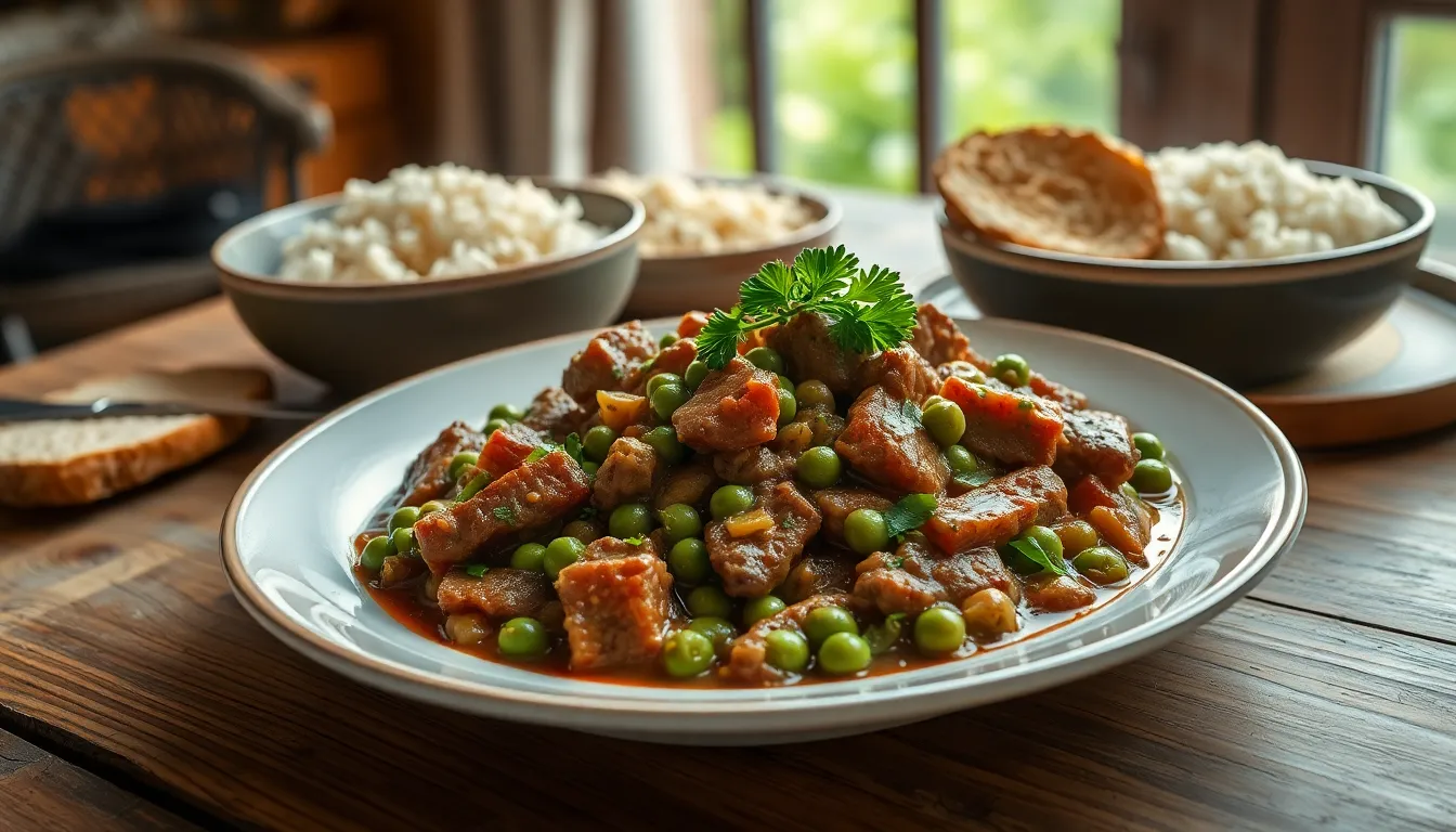 Easy Beef and Peas Recipe: One-Pot Comfort Food Ready in 30 Minutes 10 Easy Beef and Peas Recipe: One-Pot Comfort Food Ready in 30 Minutes 9