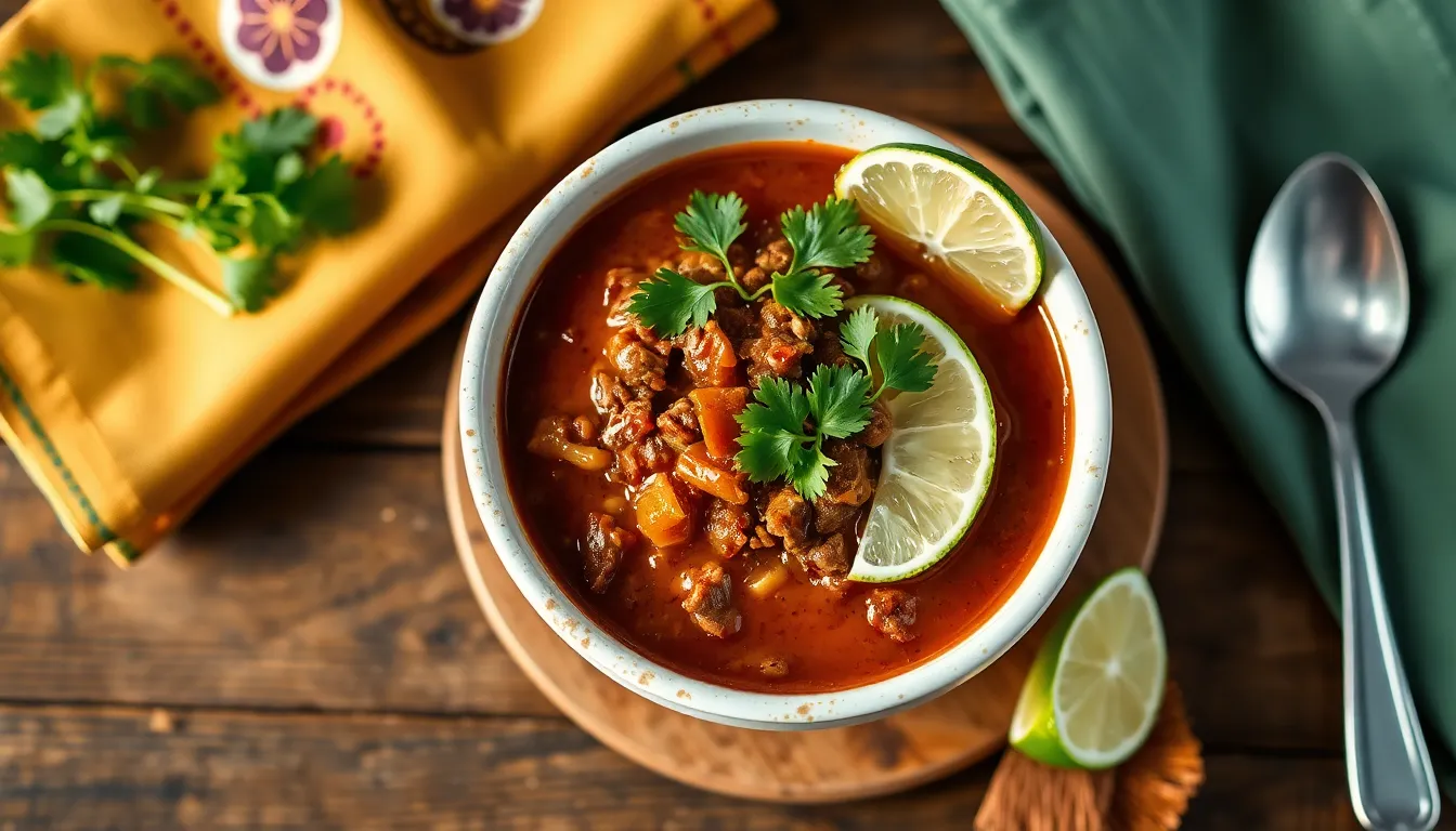 Easy Beef Enchilada Soup Recipe - Ready in 30 Minutes 8 Easy Beef Enchilada Soup Recipe - Ready in 30 Minutes 7