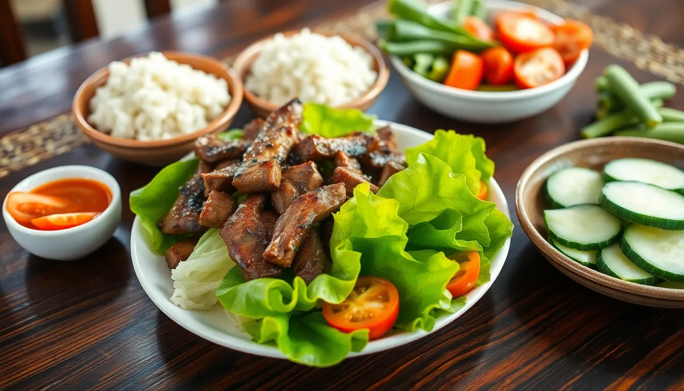 Authentic Beef Lok Lak Recipe: Easy Cambodian Stir-Fry in 30 Minutes 8 Authentic Beef Lok Lak Recipe: Easy Cambodian Stir-Fry in 30 Minutes 7