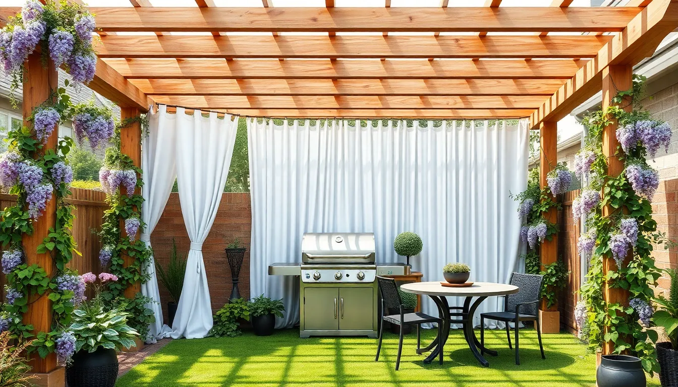 15 Creative Corner BBQ Area Ideas to Transform Your Backyard Space 8 15 Creative Corner BBQ Area Ideas to Transform Your Backyard Space 7