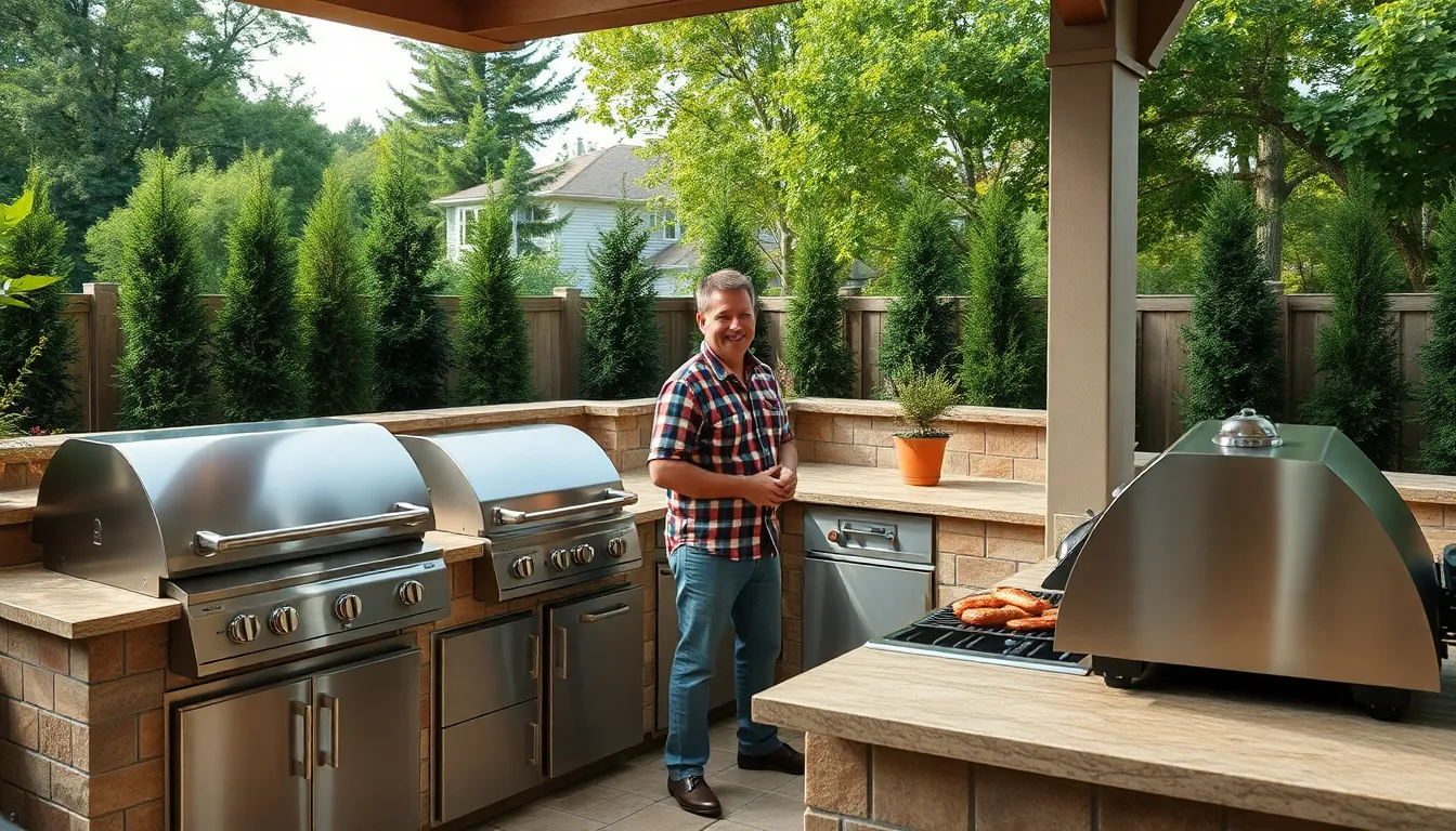 25 DIY Built-In BBQ Ideas for the Ultimate Outdoor Barbeque Setup 8 25 DIY Built-In BBQ Ideas for the Ultimate Outdoor Barbeque Setup 7