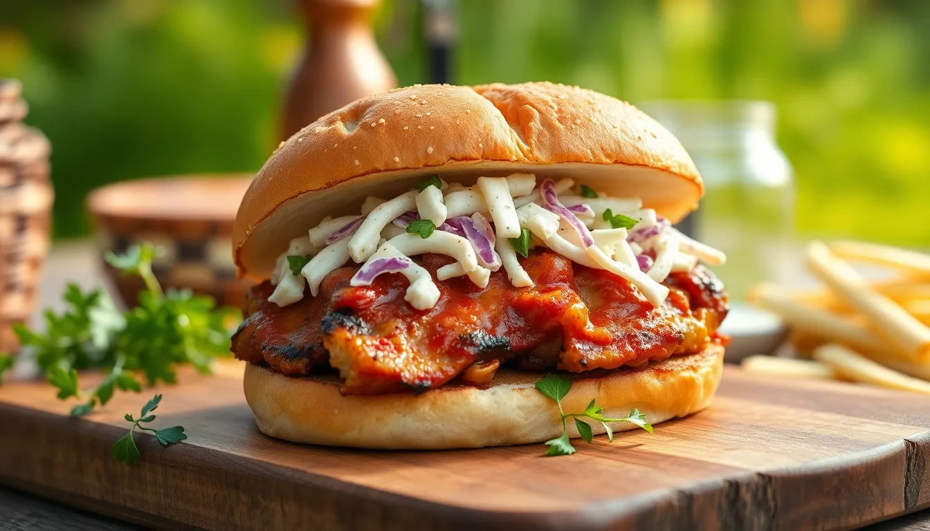 Easy BBQ Chicken Sandwich Recipe - Ready in Under 30 Minutes 8 Easy BBQ Chicken Sandwich Recipe - Ready in Under 30 Minutes 7