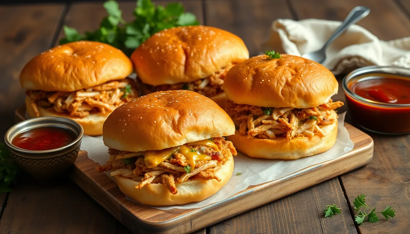 Easy BBQ Chicken Sliders Recipe: Quick 30-Minute Crowd-Pleasing Comfort Food 8 Easy BBQ Chicken Sliders Recipe: Quick 30-Minute Crowd-Pleasing Comfort Food 7