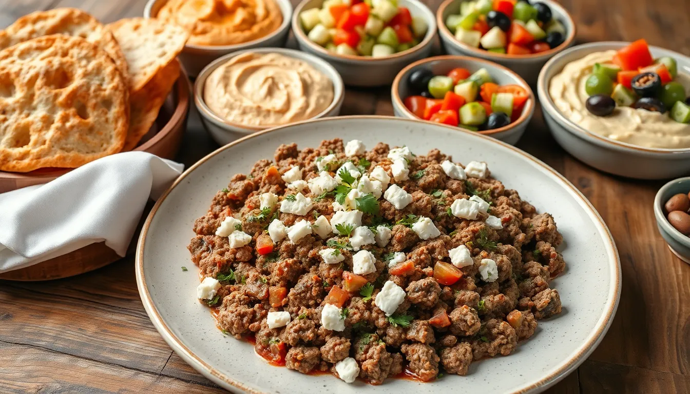 Easy Ground Beef Feta Recipe: 30-Minute Mediterranean Dinner That's Family-Approved 8 Easy Ground Beef Feta Recipe: 30-Minute Mediterranean Dinner That's Family-Approved 7
