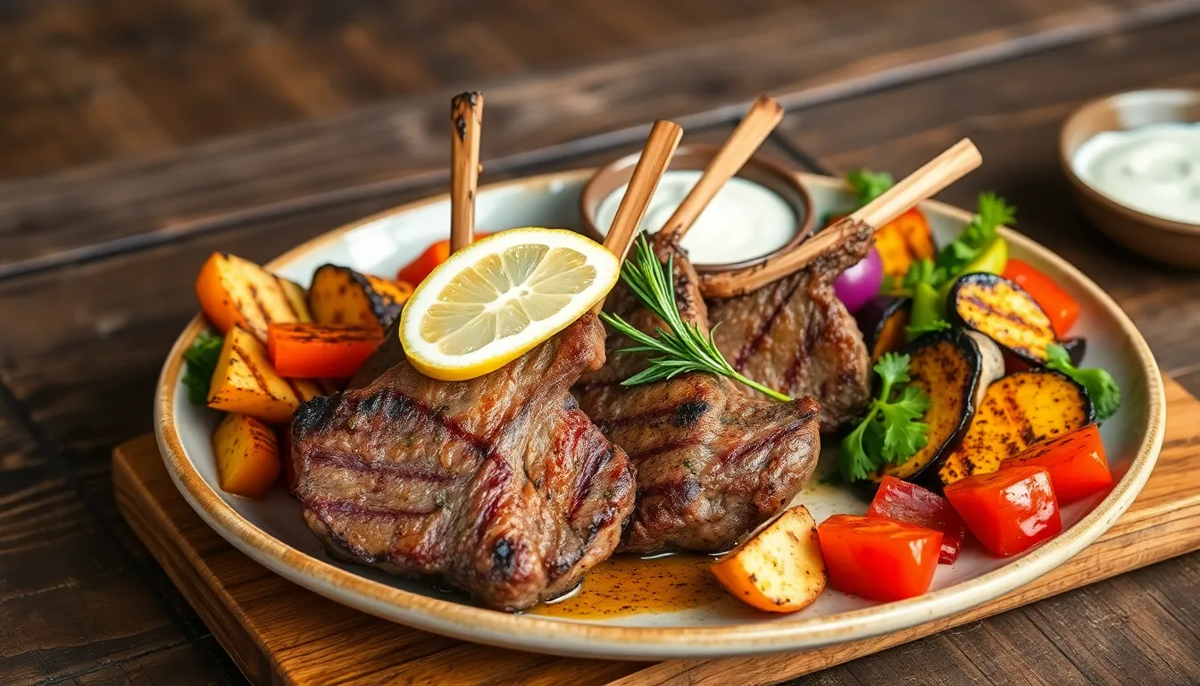 Perfect Grilled Lamb Chops Recipe: Easy 20-Minute Restaurant-Quality Results 8 Perfect Grilled Lamb Chops Recipe: Easy 20-Minute Restaurant-Quality Results 7