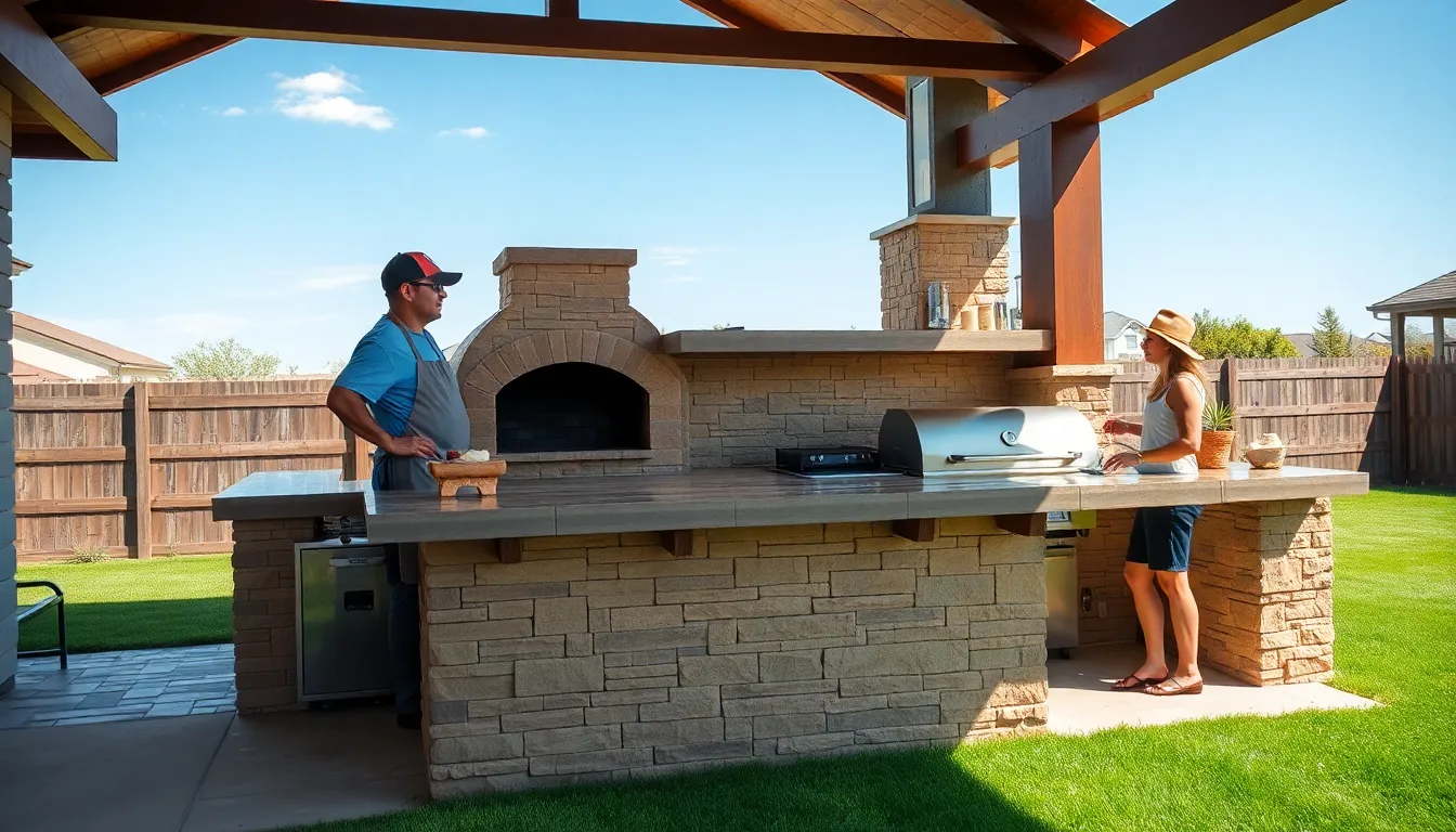 25 Outdoor BBQ and Pizza Oven Ideas That Will Transform Your Backyard Into a Chef's Paradise 8 25 Outdoor BBQ and Pizza Oven Ideas That Will Transform Your Backyard Into a Chef's Paradise 7
