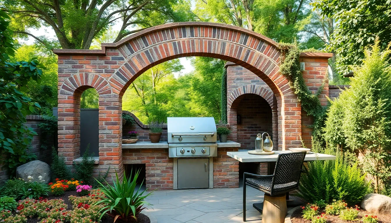 25 Stunning Outdoor Brick BBQ Ideas to Transform Your Backyard in 2025 8 25 Stunning Outdoor Brick BBQ Ideas to Transform Your Backyard in 2025 7