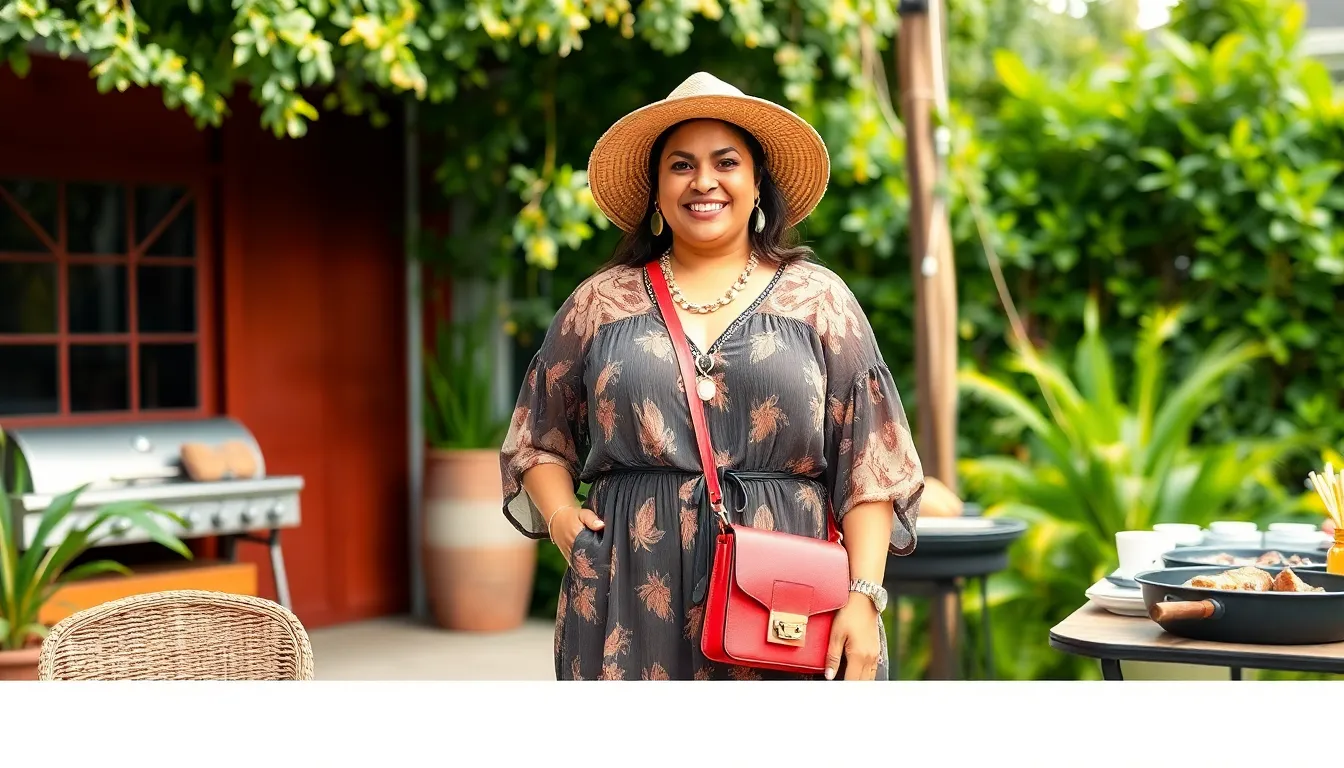 15 Stylish Plus Size BBQ Outfit Ideas That Keep You Cool & Confident 7